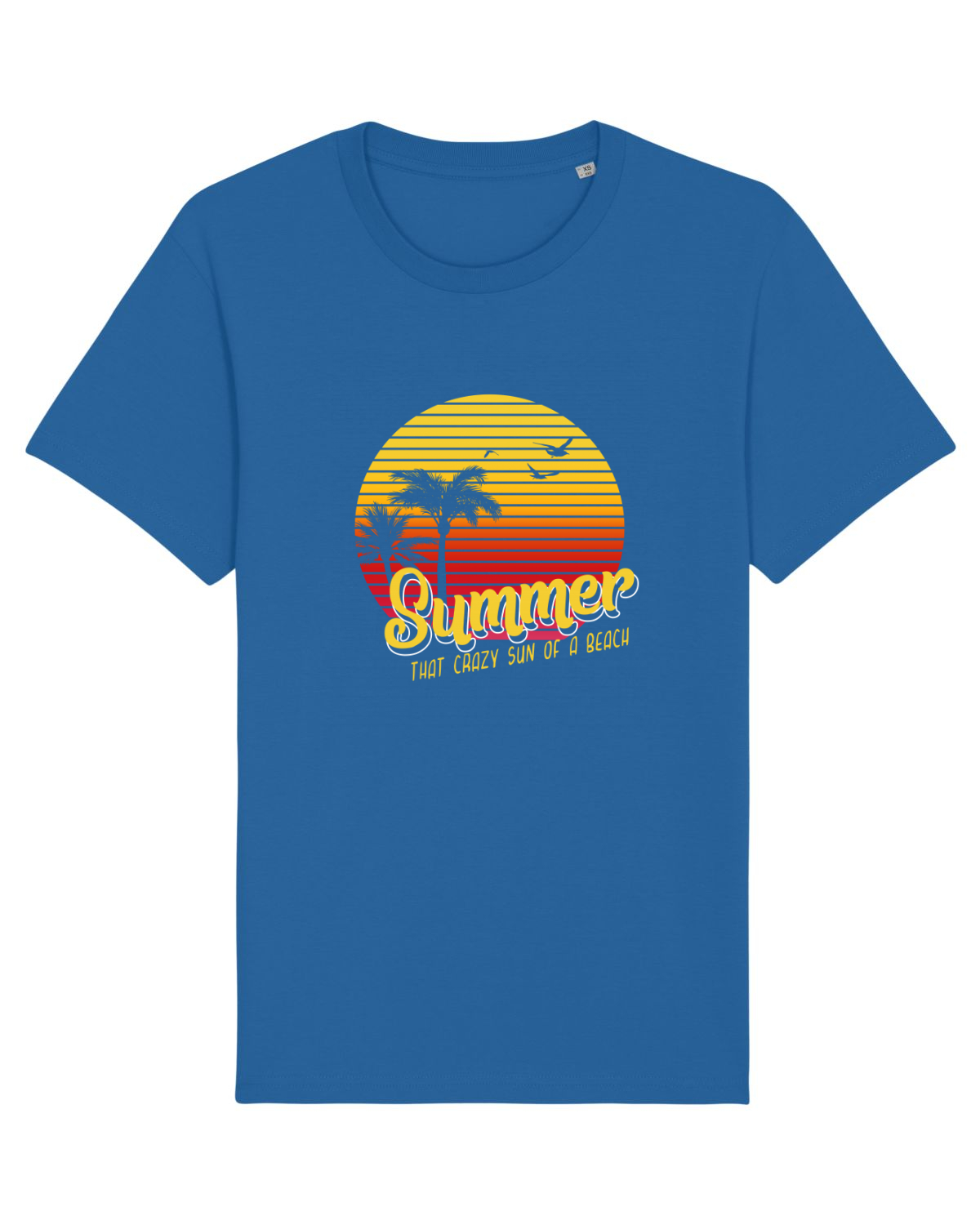 Tricou mânecă scurtă Unisex Rocker Royal Blue