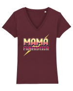 Mama fantastica Tricou mânecă scurtă guler V Damă Evoker