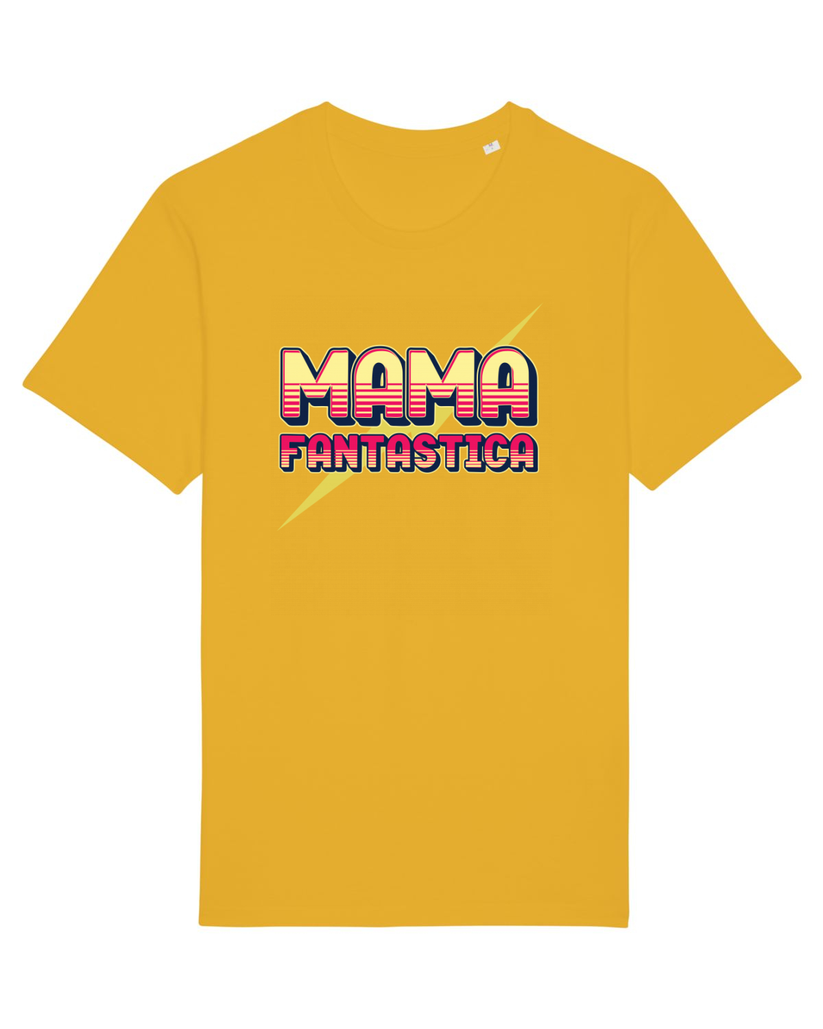 Tricou mânecă scurtă Unisex Rocker Spectra Yellow