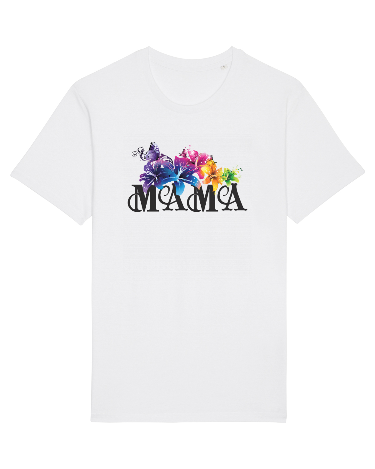 Tricou mânecă scurtă Unisex Rocker White