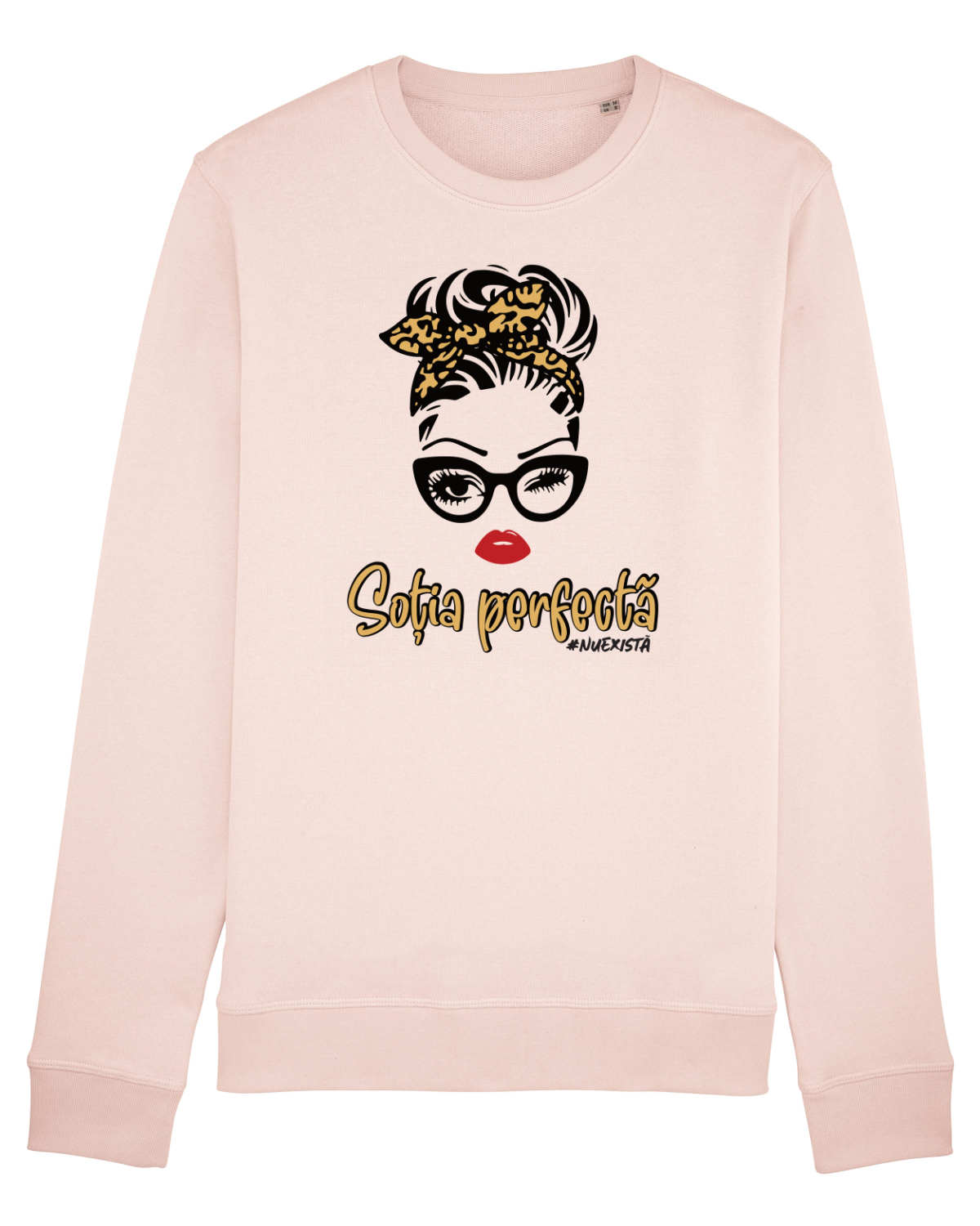 Bluză mânecă lungă Unisex Rise Candy Pink