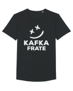 Kafka, frate! Tricou mânecă scurtă guler larg Bărbat Skater