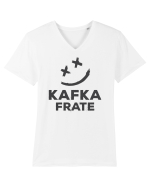 Kafka, frate! Tricou mânecă scurtă guler V Bărbat Presenter