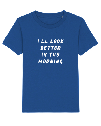 Look better in the morning Majorelle Blue