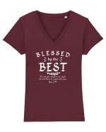 Blesse by the best Tricou mânecă scurtă guler V Damă Evoker