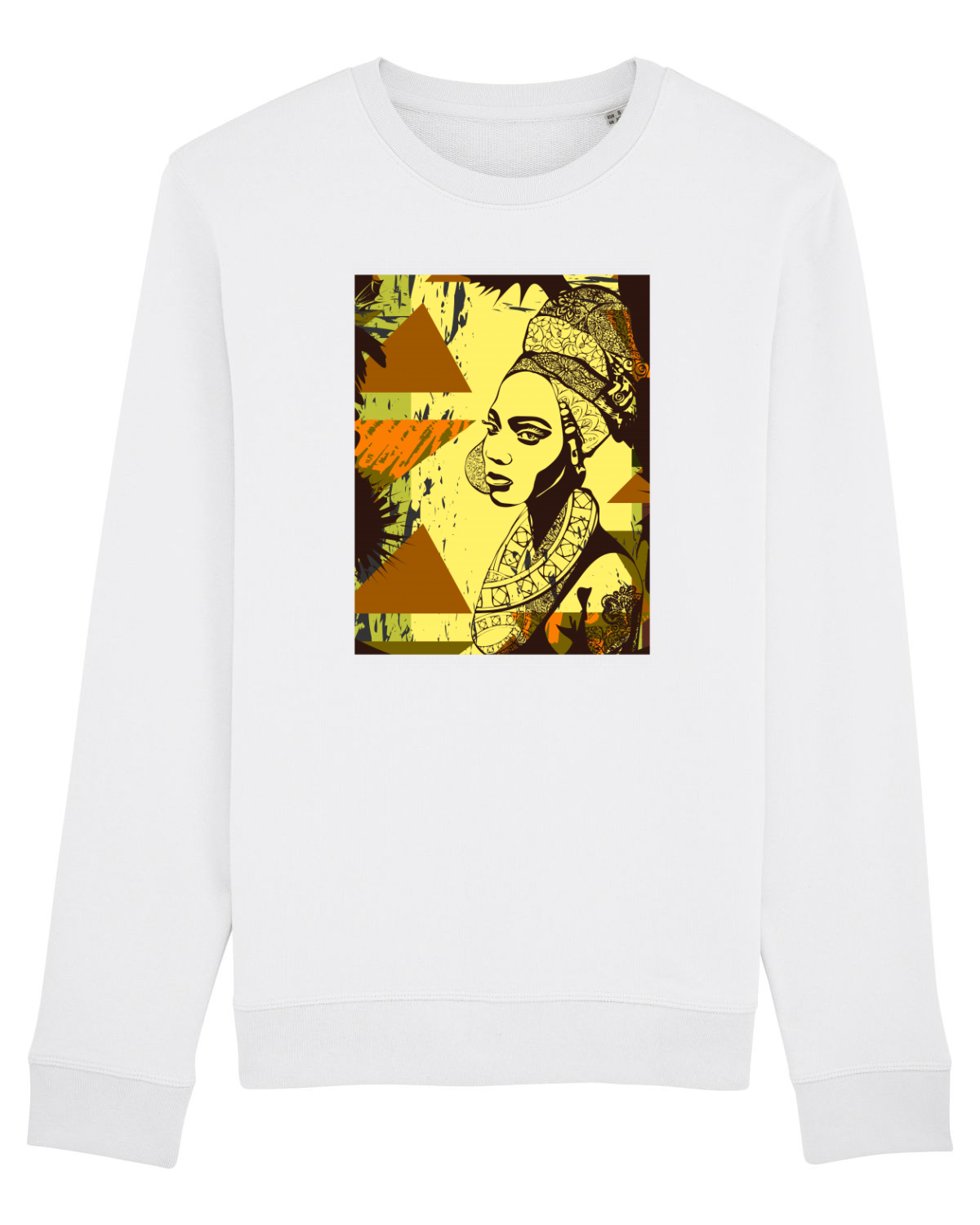 Bluză mânecă lungă Unisex Rise White