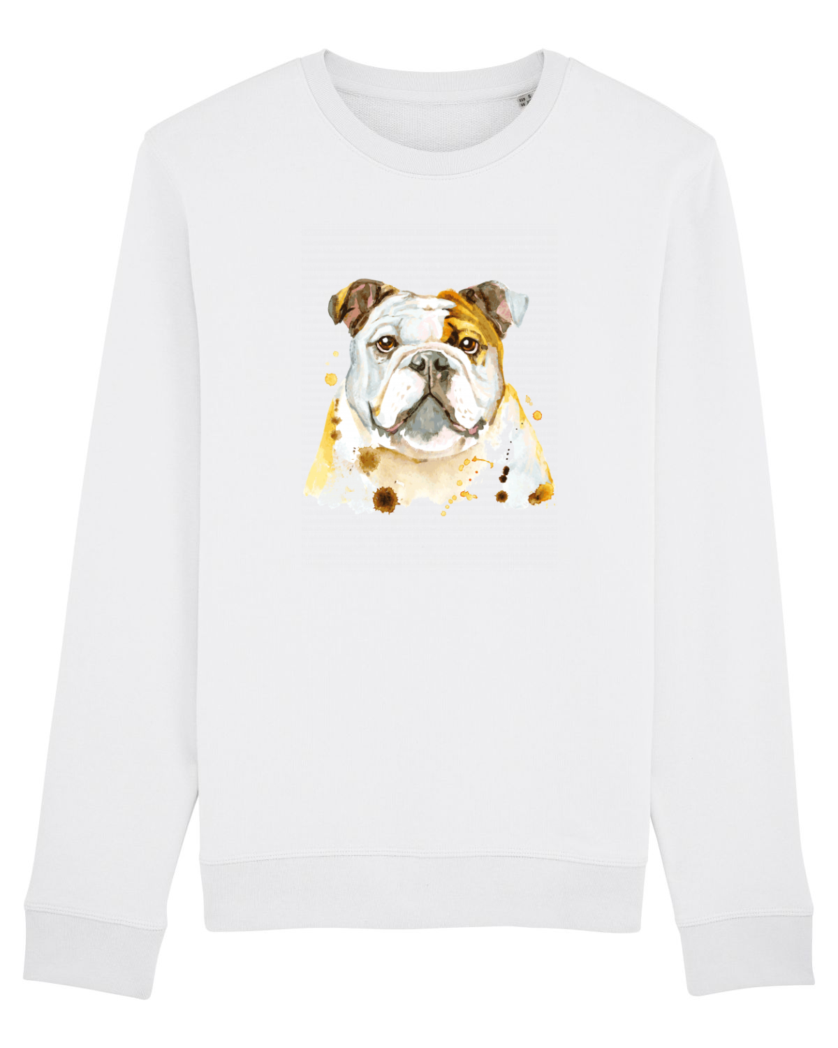 Bluză mânecă lungă Unisex Rise White