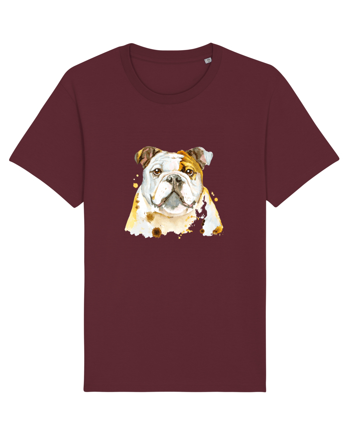 Tricou mânecă scurtă Unisex Rocker Burgundy