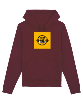 Every Workout Counts Burgundy