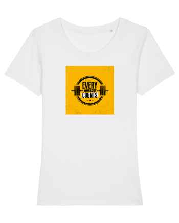 Every Workout Counts White