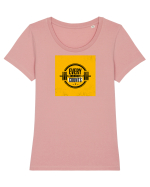 Every Workout Counts Tricou mânecă scurtă guler larg fitted Damă Expresser