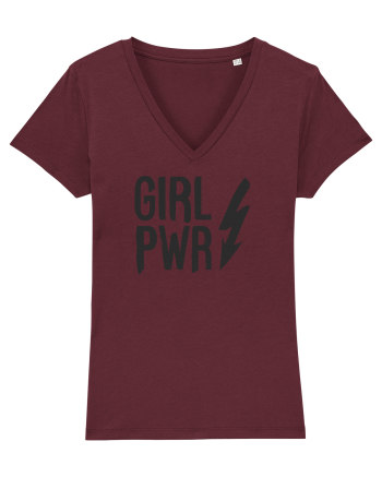 Girl Power Burgundy