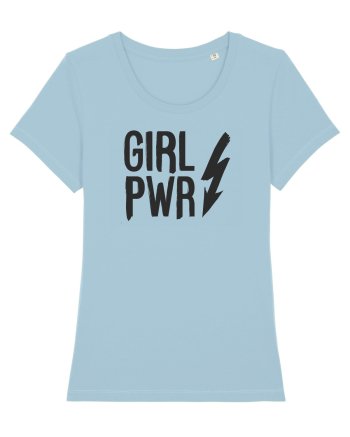 Girl Power Sky Blue