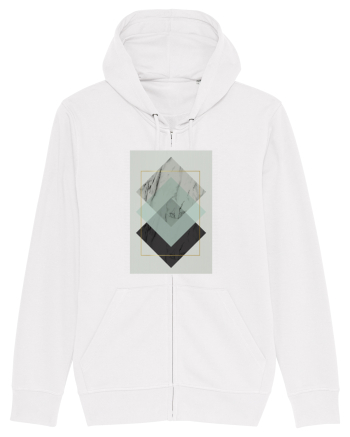 Gold Rectangle White