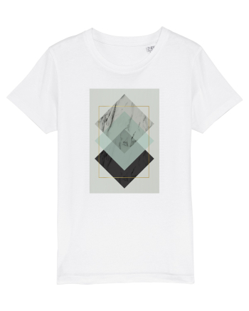 Gold Rectangle White