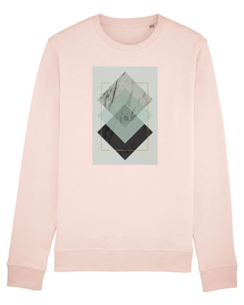 Gold Rectangle Candy Pink