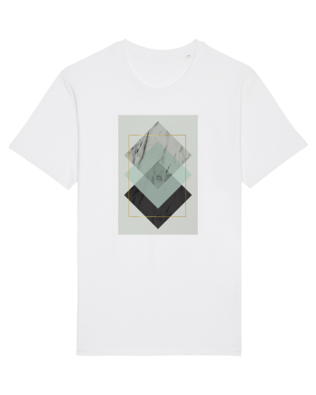Gold Rectangle White