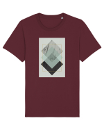 Gold Rectangle Tricou mânecă scurtă Unisex Rocker