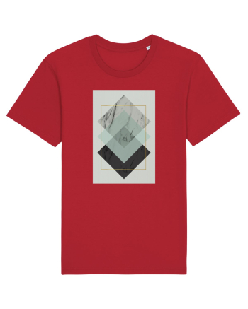 Gold Rectangle Red