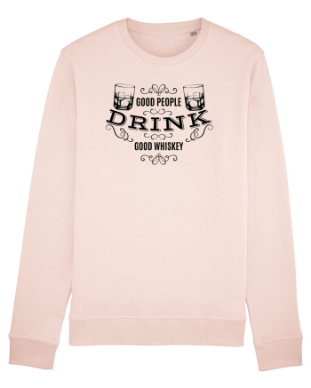 Good People Drink Good Whiskey Candy Pink