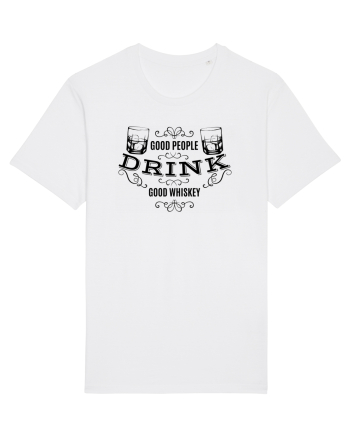 Good People Drink Good Whiskey White