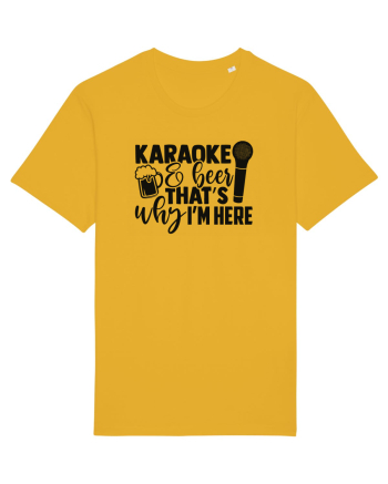 Karaoke And Beer, That's Why I Am Here Spectra Yellow