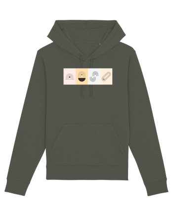Lines And Dots Khaki
