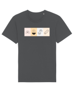 Lines And Dots Tricou mânecă scurtă Unisex Rocker