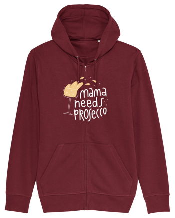 Mama Needs Prosecco Burgundy