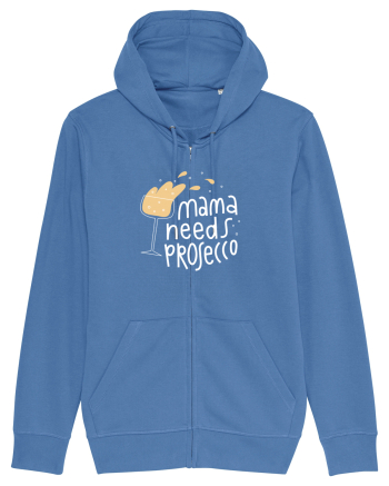 Mama Needs Prosecco Bright Blue