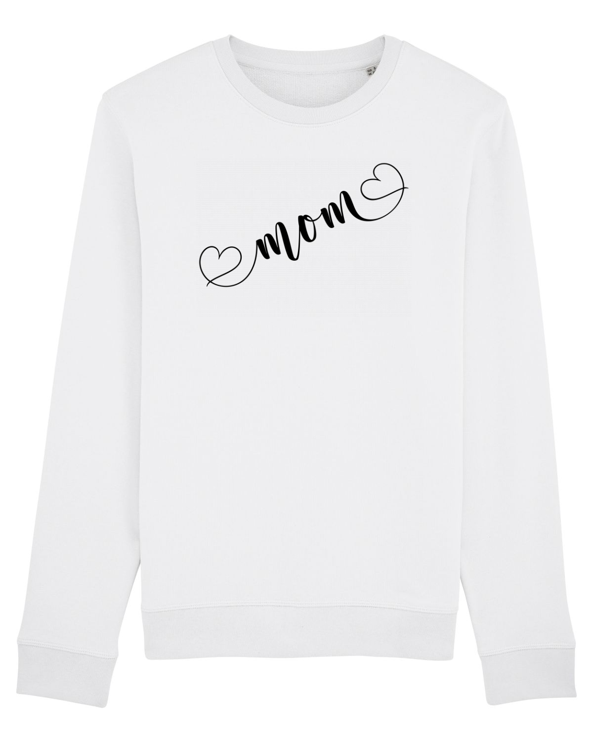 Bluză mânecă lungă Unisex Rise White