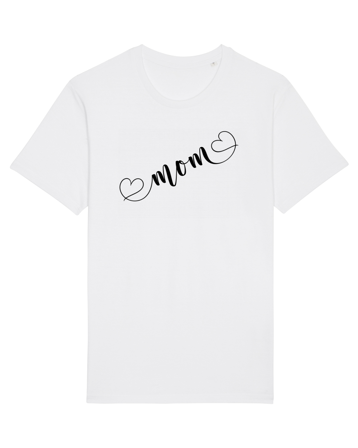 Tricou mânecă scurtă Unisex Rocker White