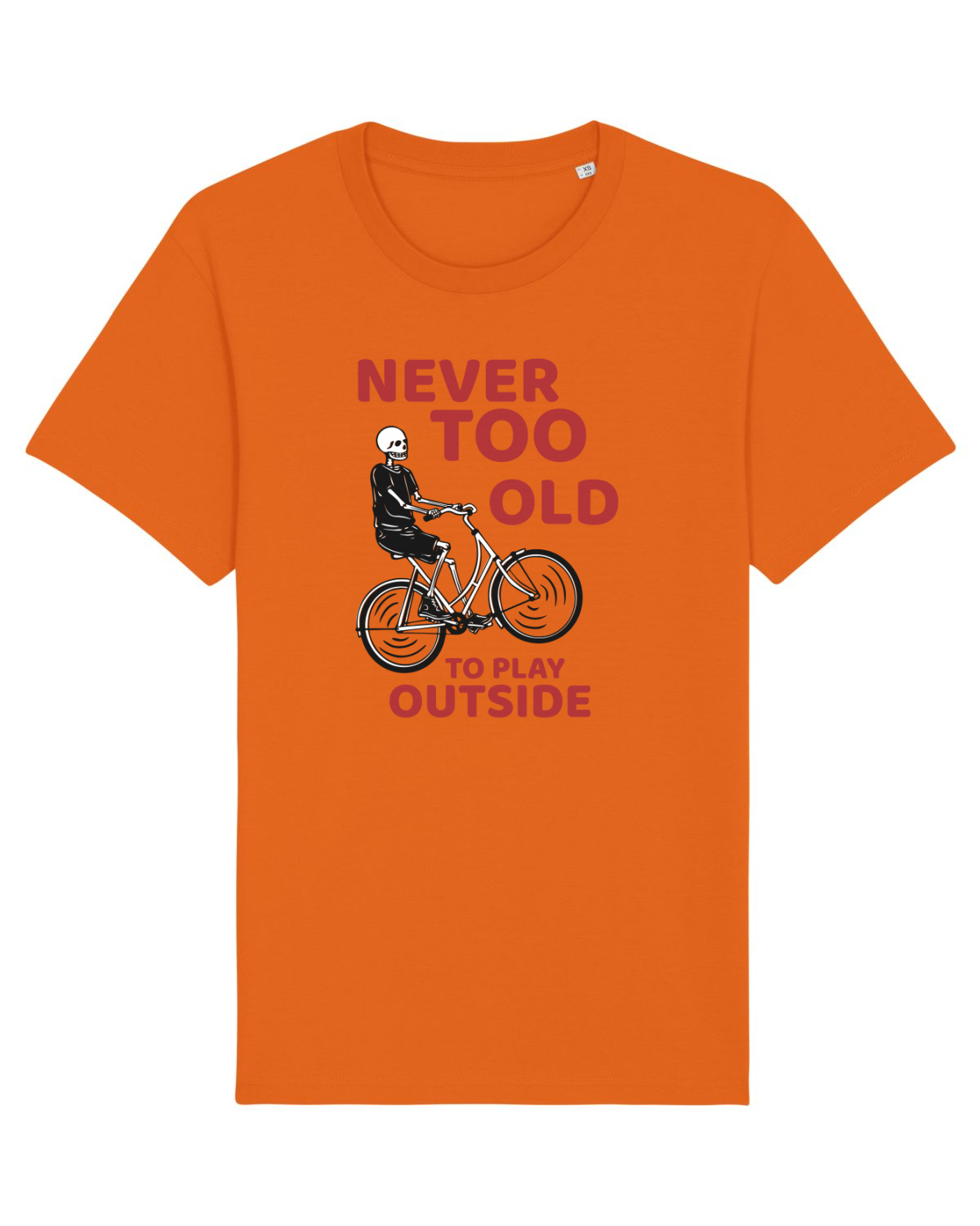 Tricou mânecă scurtă Unisex Rocker Bright Orange