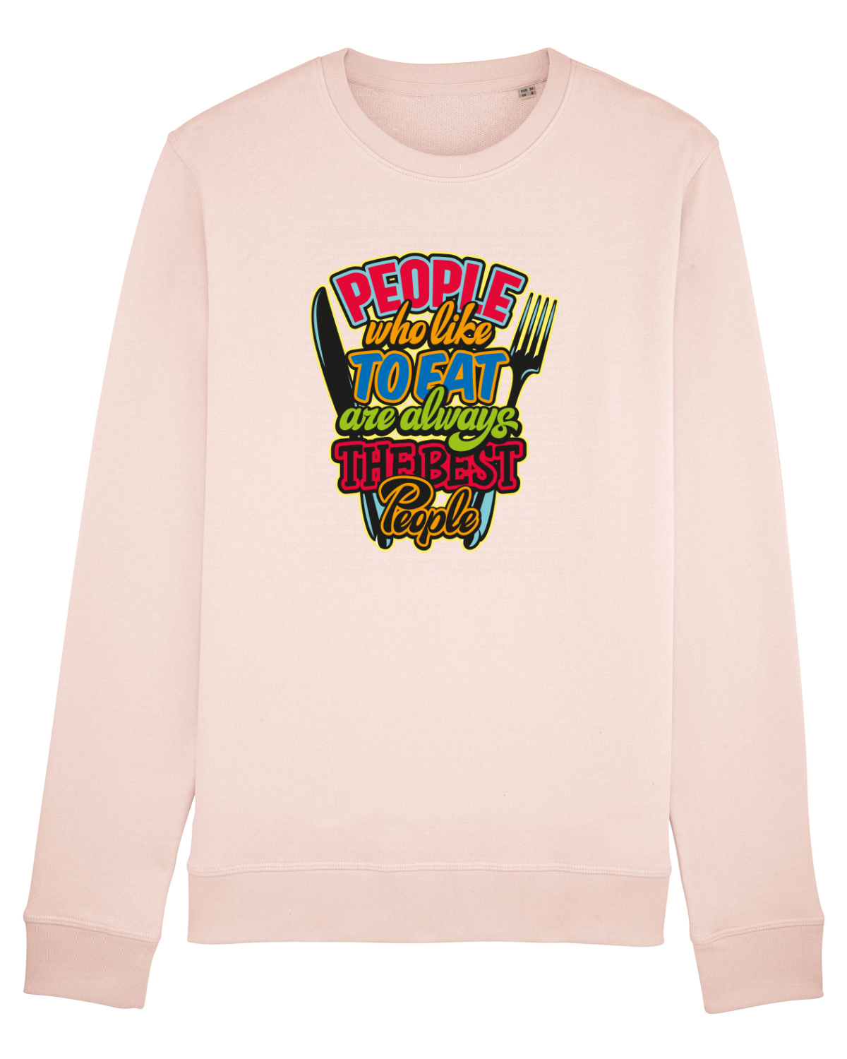 Bluză mânecă lungă Unisex Rise Candy Pink