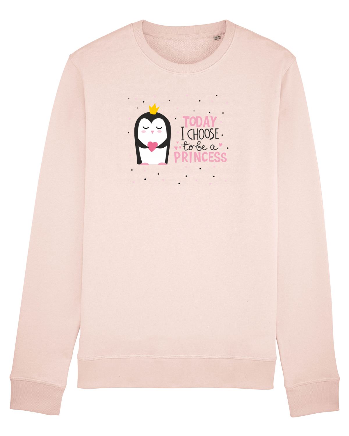Bluză mânecă lungă Unisex Rise Candy Pink