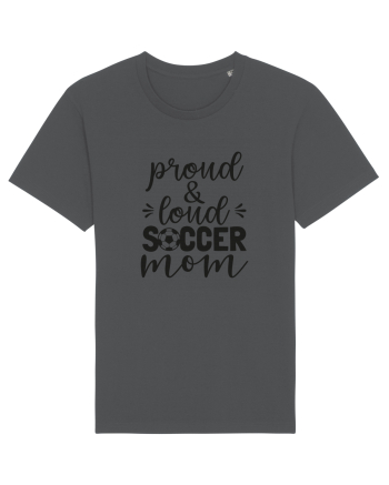 Proud And Loud Soccer Mom Anthracite