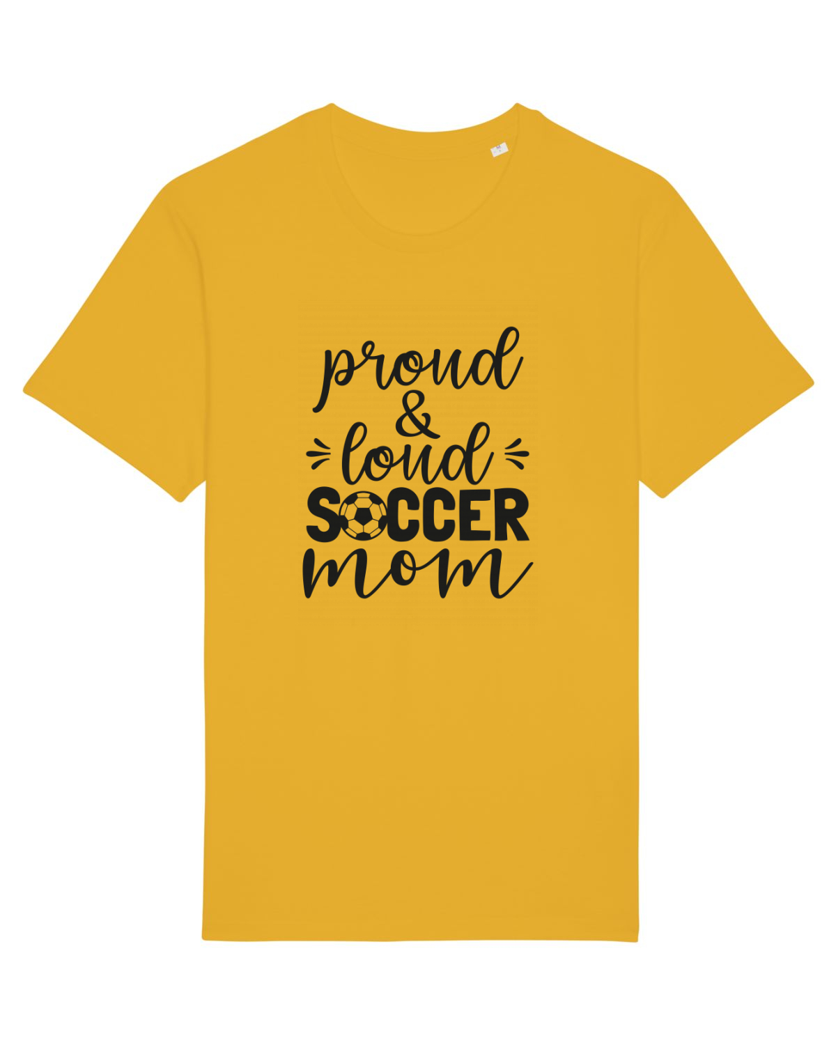 Tricou mânecă scurtă Unisex Rocker Spectra Yellow