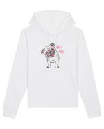 Pug Mom  Hanorac Unisex Drummer