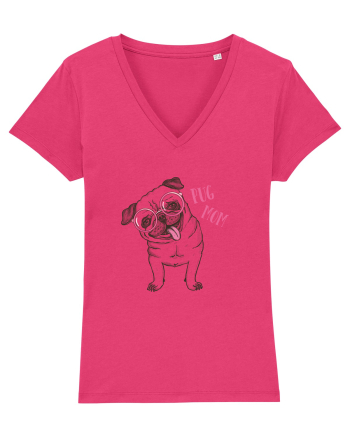 Pug Mom  Raspberry