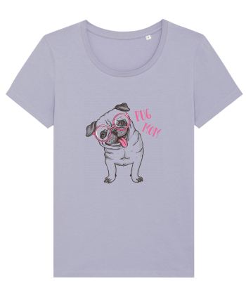 Pug Mom  Lavender