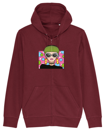 Punk Zone Burgundy