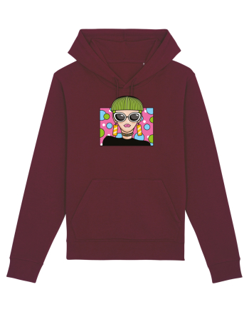 Punk Zone Burgundy