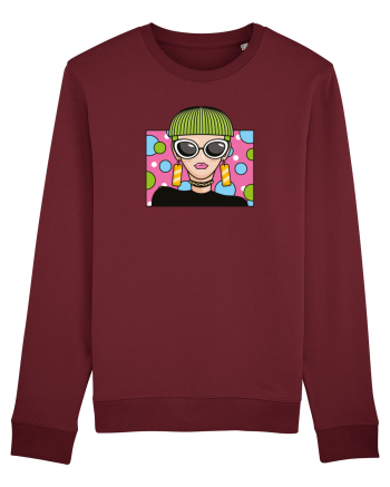 Punk Zone Burgundy