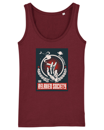 Relaxed Society Burgundy