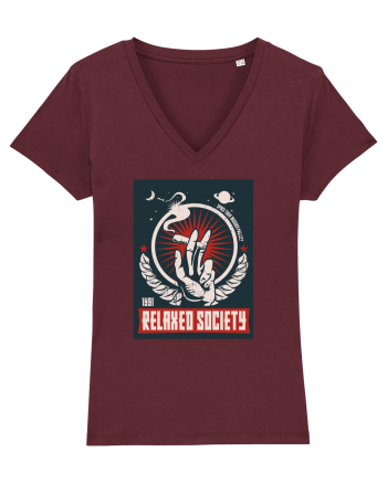 Relaxed Society Burgundy