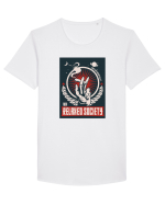 Relaxed Society Tricou mânecă scurtă guler larg Bărbat Skater