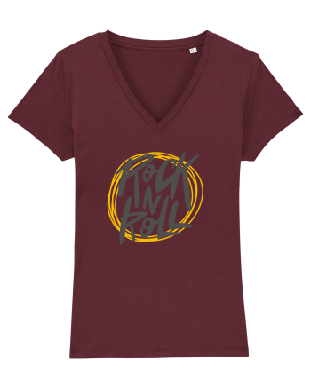 Rock N Roll Burgundy