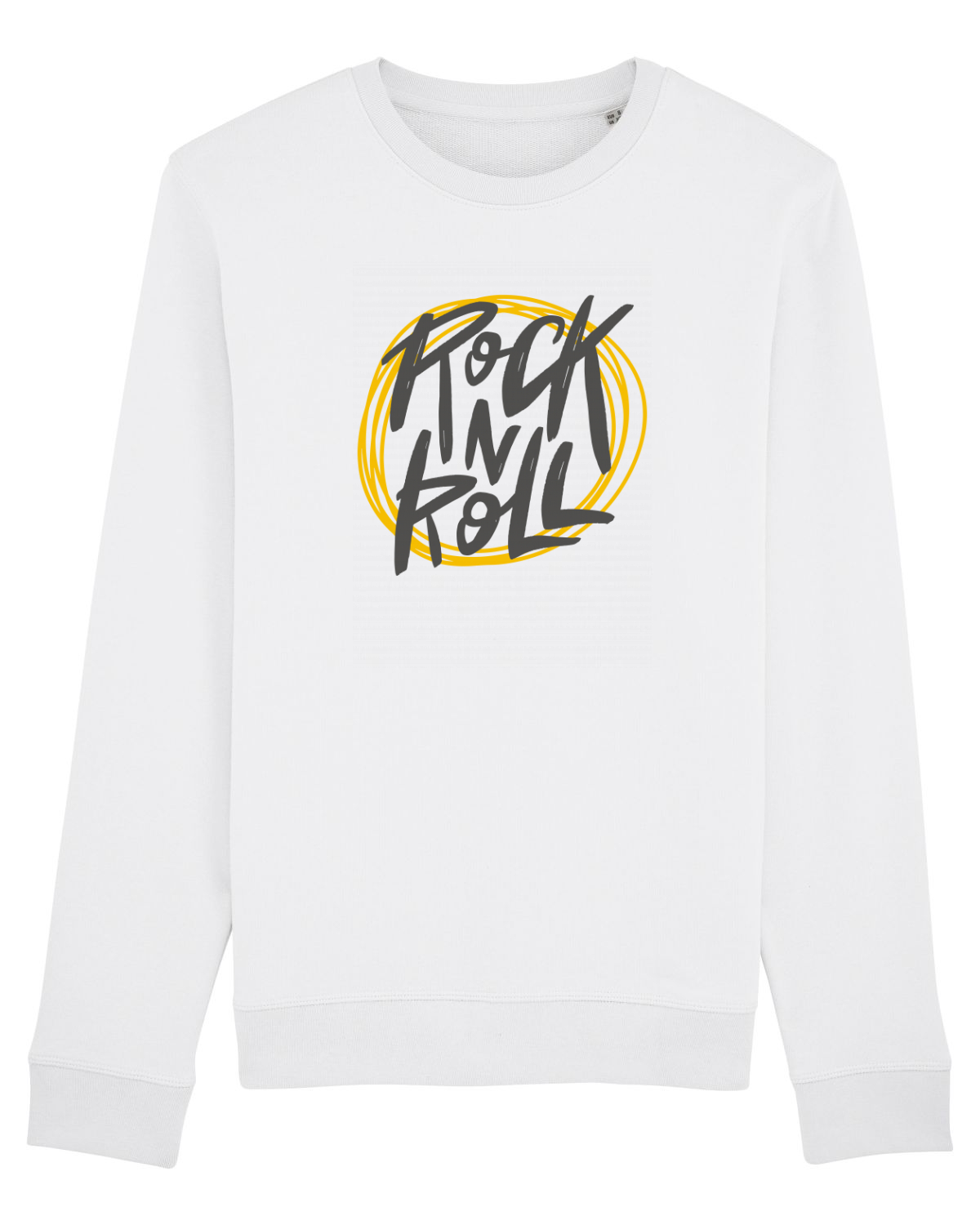 Bluză mânecă lungă Unisex Rise White