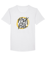 Rock N Roll Tricou mânecă scurtă guler larg Bărbat Skater