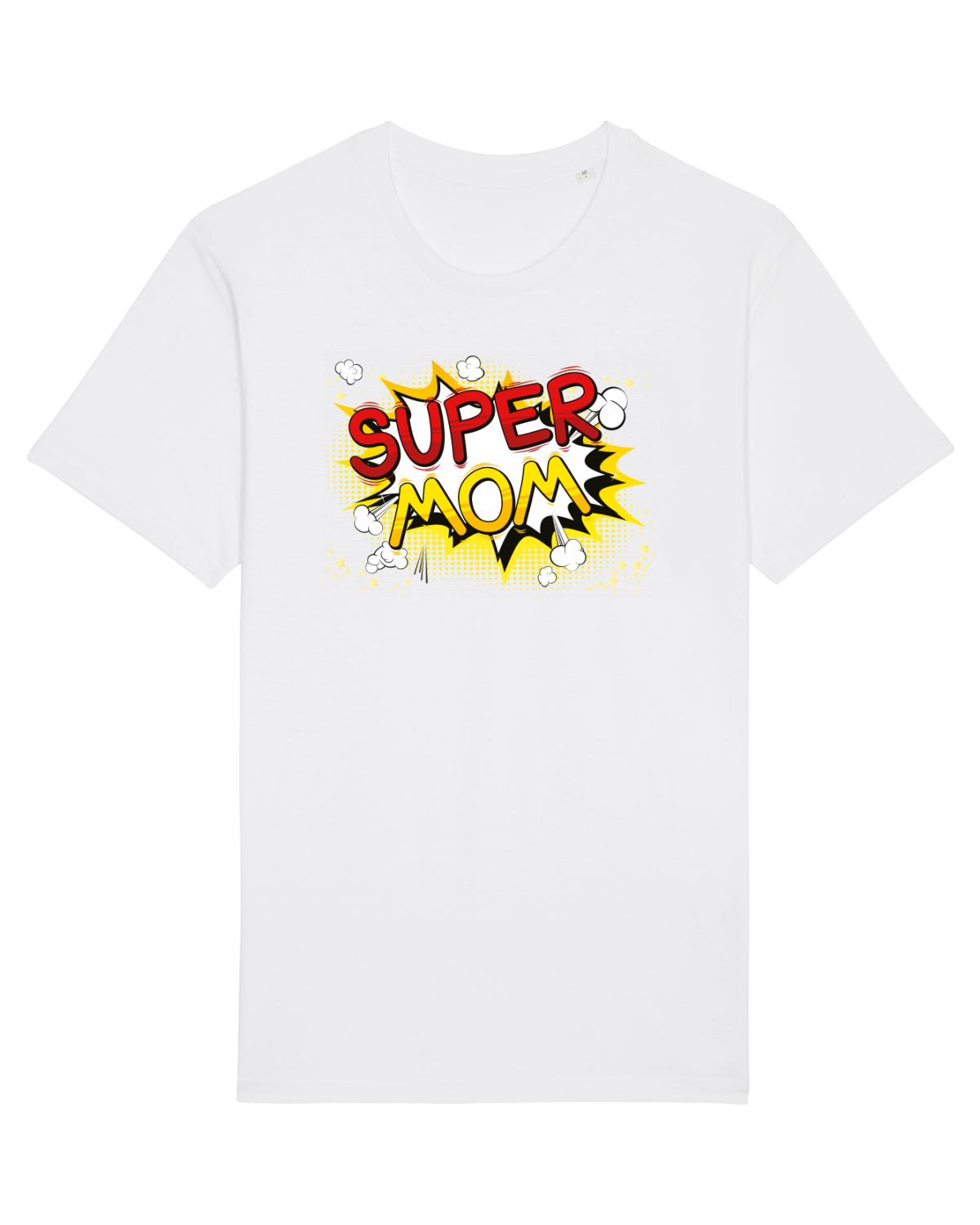 Tricou mânecă scurtă Unisex Rocker White